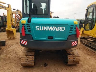 Mini Used Excavator Sunward Swe60 Crawler Excavator Cheap Selling 6ton Excavator