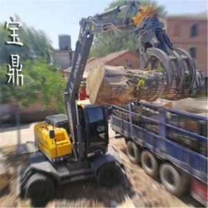 Hydraulic Excavator Log Grab Loader Excavator