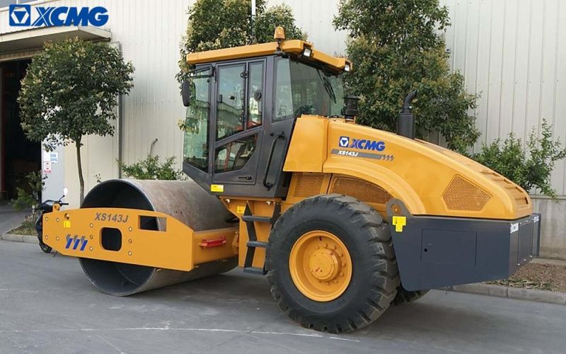 XCMG Official 14ton Single Dump Vibratory Road Roller Compactor Xs143j Price