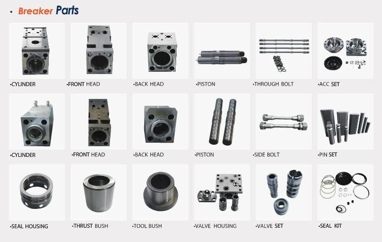 Pterosaur Sb70 with Chisel Diameter 135mm Top Type Excavator Hydraulic Rock Breaker Using Hammer for Construction