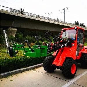 50HP 4WD Farm Tractor with Front Loader Dy1150 China EPA Tier 4 Diesel Mini Loader