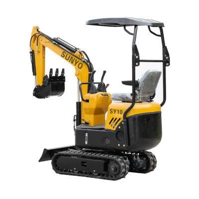 Sunyo Sy10 Mini Excavator as Larger Excavator, Mini Loader, Hydraulic Excavator