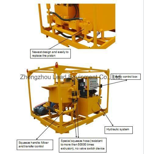 LGP350/800/70pi-E Cement Grout Pump Station