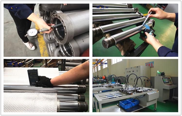 Double Acting Piston Hydraulic Cylinders for Skid Loader 2 Ton 4 Ton 6 Ton Wheel Loaders