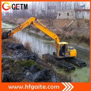 Different Tonnage for Max 5m Deep Water Construction Machine Swamp Excavator