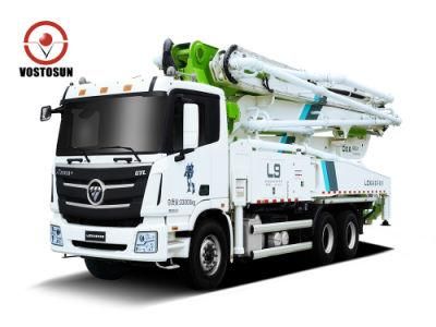 Manufacturer Truck Mounted Pump Hb48K China 48m Concrete Boom Pump Truck Price