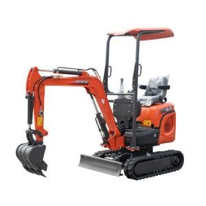 Rhinoceros Xn10-8 Hot-Sell Mini Excavator Small Digger Price Hydraulic Crawler Garden Excavators Track Digging Machine CE EPA Certification