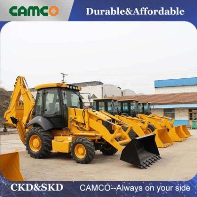 Construction Mchinery Compact Articulated Backhoe Wheel Loader with CE