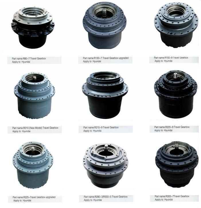 Hyundai R80-7 Excavator Parts Travel Gearbox