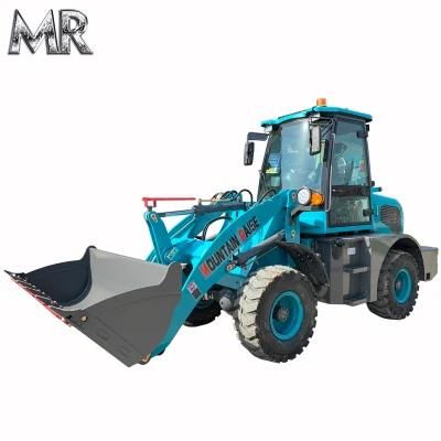 China Manufacturer Mr916e Zl916 1200kg 1500kg Wheel Mini Loader