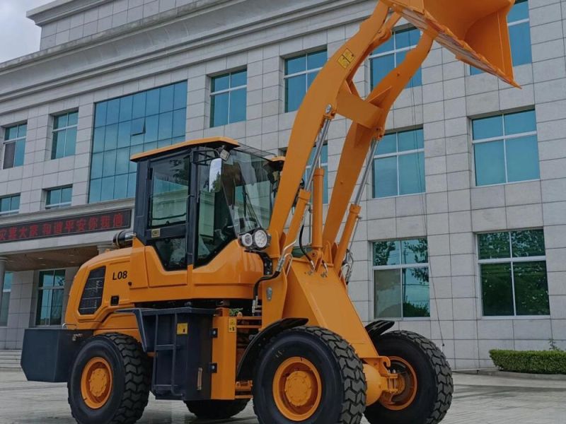 Competitive Price Sinomada Loading Wheel Loader Chinese Mini Front Loader
