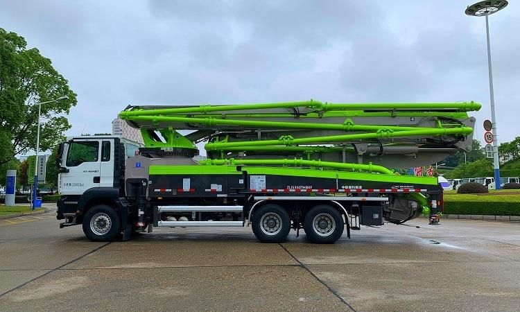 Zoomlion 38m 49m 52m Vertical Reach Mounted Concrete Pump Truck