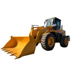 China Small 2 Ton 0.6m3 Wheel Loader Mini Front End Loader