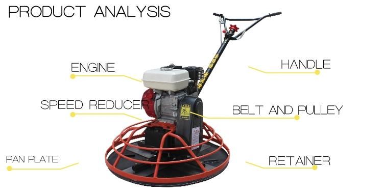 600mm Concrete Trowel Machine Walk Behind Power Trowel for Construction