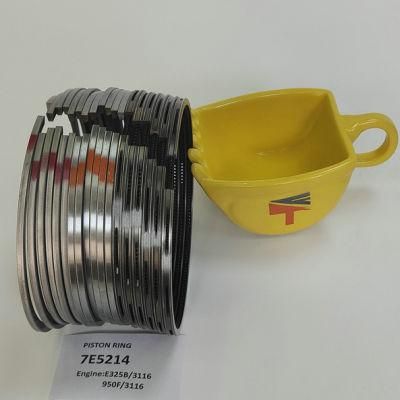 High Quality Diesel Engine Mechanical Parts Piston Ring 7e5214 for Excavator Parts E325b Wheelloader Parts 950f Engine Parts 3116 Generator Set