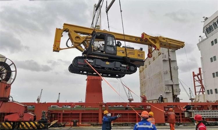 New Xr180d 60meters Rotary Drilling Rigs with 180knm Torque