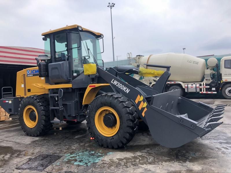 Chinese Top Brand 3 Ton Lw300kn Wheel Loader Hydraulic Pilot Control Loader for Sale