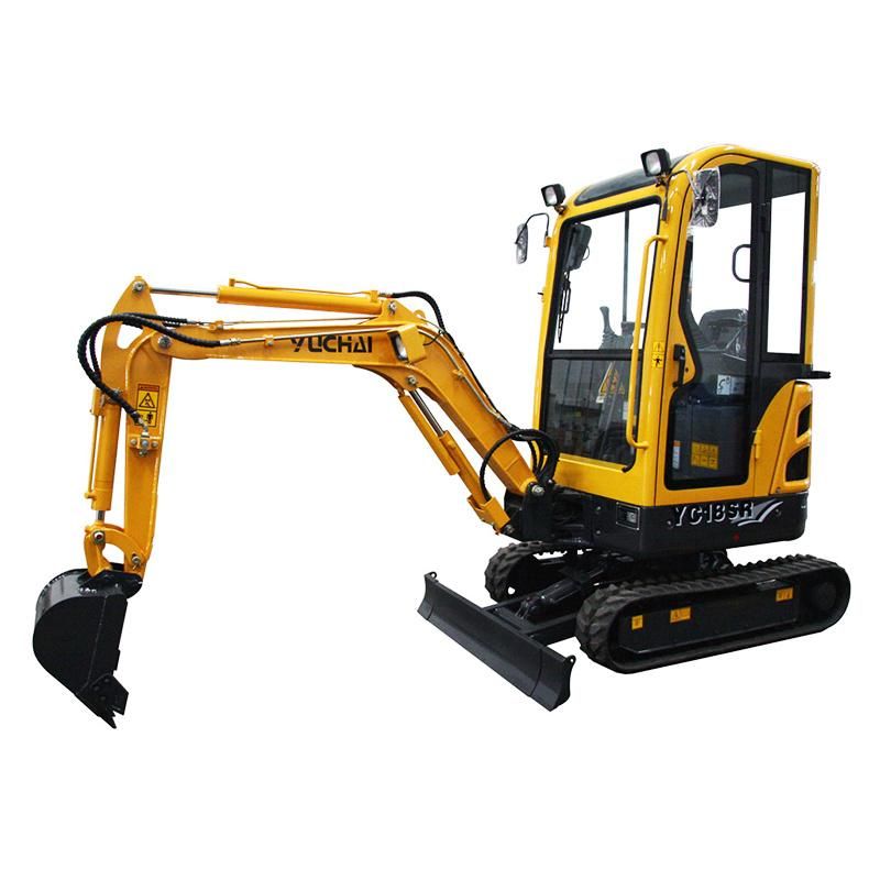 Yc18-8 1.8 Ton Yuchai Hydraulic Mini Crawler Excavator for Sale