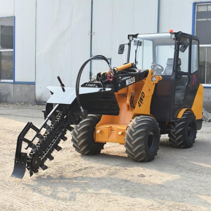 Avant Mini Earth Trench Digger Small Tractor Trencher Wheel Loader