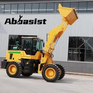 CE ISO SGS OEM AL25 Front End 4WD 2.5ton Mini Telescopic Loader