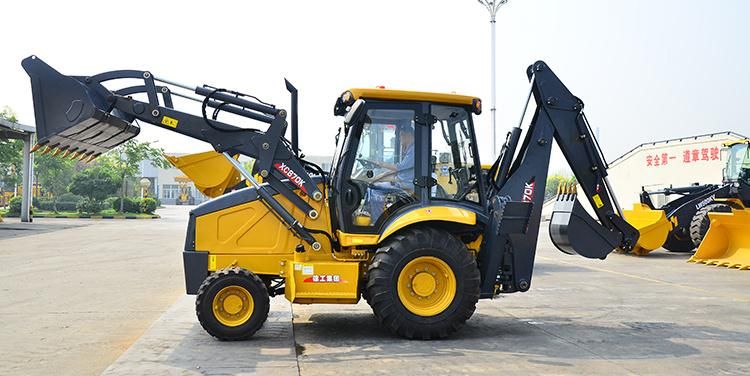 XCMG Xc870HK 0.5 Ton Mini Backhoe Wheel Loader Small Garden Tractor Loader Backhoe for Sale