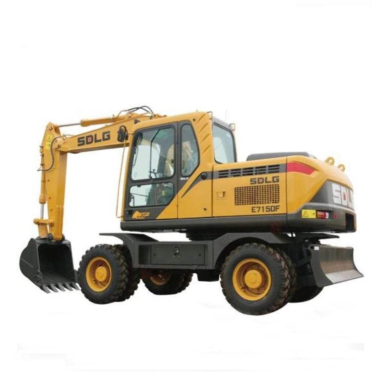 Hot Sell Small Excavator Hydraulic Wheel Excavator with Ce Certification (LGW6150E)