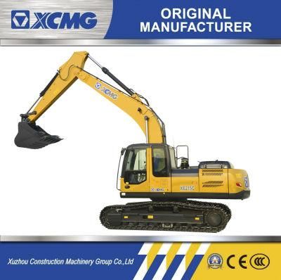 XCMG Factory Xe215c Chinese 20 Ton Hydraulic Crawler Excavator with Isuzu Engine for Sale