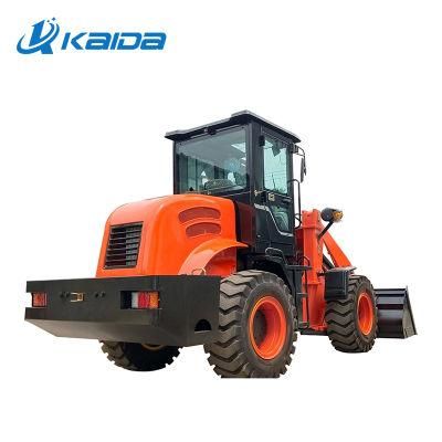 China Mini 0.8cbm Bucket Multipurpose CVT Front End Wheel Loader