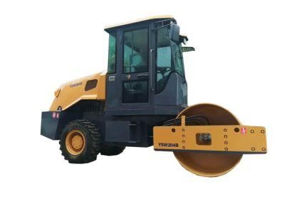 Dfm Factory High Quality 4 Ton Single Drum Vibratory Road Roller/Compactor (YSW 204) for Sale with New Produced