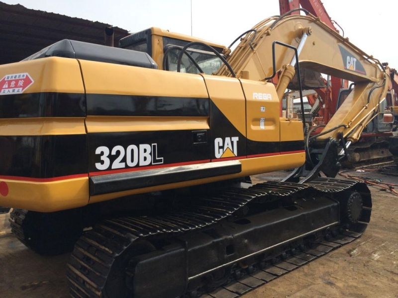 Japan Origin 20t Used Caterpillar 320b Excavator Cat 320bl Excavator with Jack Hammer