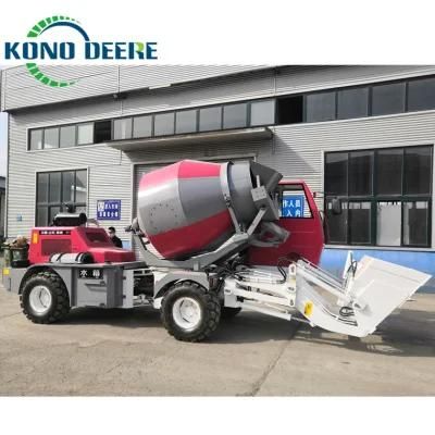 OEM Factorty Supply1.5cbm Self Loading Cement Mixer Truck