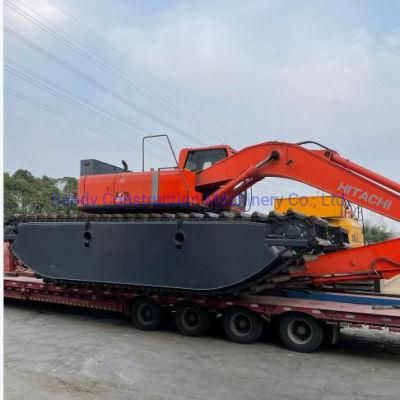7.5 Tons Hydraulic Pontoon Amphibious Excavators with Kyb Motor