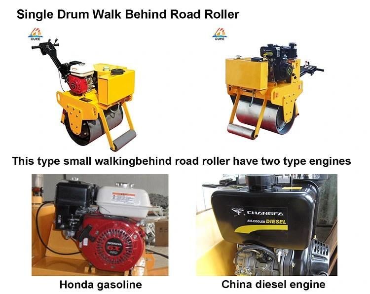 Pedestrian Roller Suppliers Mini Sakai Walk Behind Road Roller Compactor