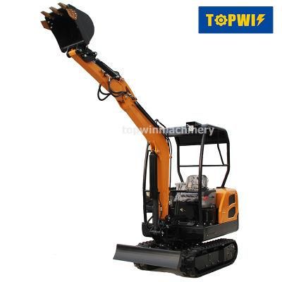 Chinese 1.8 Ton, 2 Ton, 2.2 Ton Mini Micro High Quality Construction Hydraulic Crawler Excavator Digger with Yanmar Engine Made in China