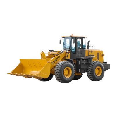 Brand New Sy956D Model Sunyo Wheel Loader as Excavator, Skid Loader