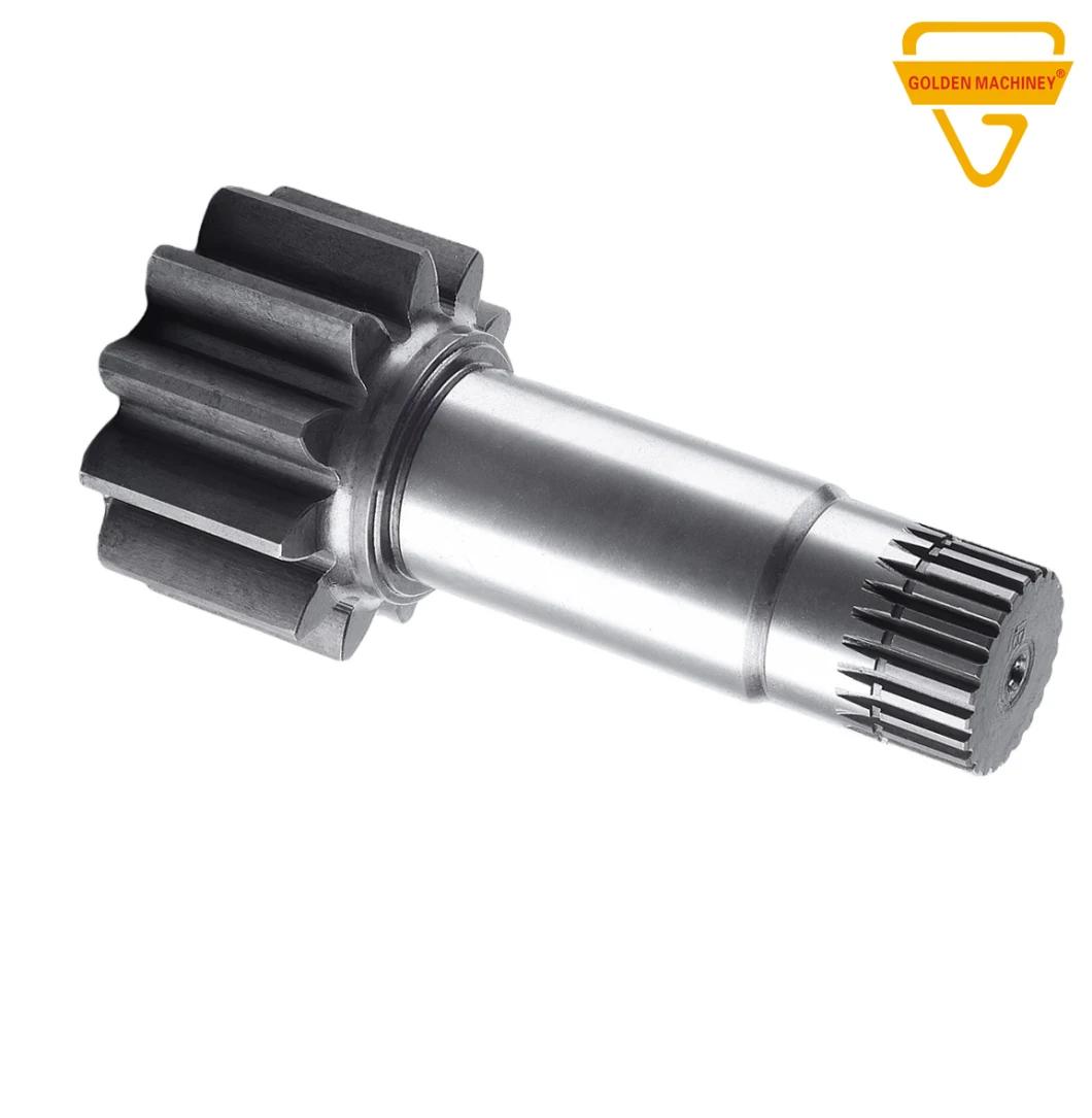 Gk Factory Direct Price Sk130-8 Swing Pinion Swing Shaft for Excavator Bearing