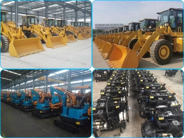 China Hr920 Front End Loader Farm Tractor Design 2 Ton Rated Load 5ton Mini Wheel Loader for Sale