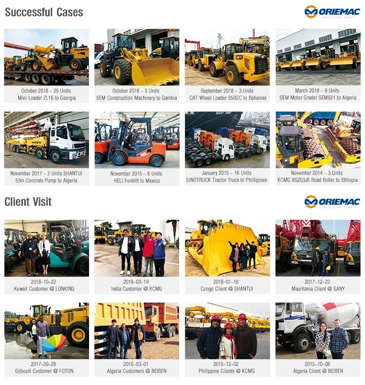 5% Discount Shantui Wheel Loader SL50wn 5ton Front End Loader