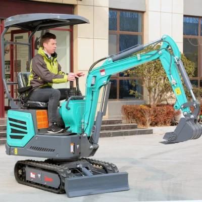 Chinese Mini Excavator for Sale 1000 Kg 1 Ton 2 Ton 3 Ton Mini Digger Quality Diesel Crawler Excavator Factory Direct Wholesale Price for Sale