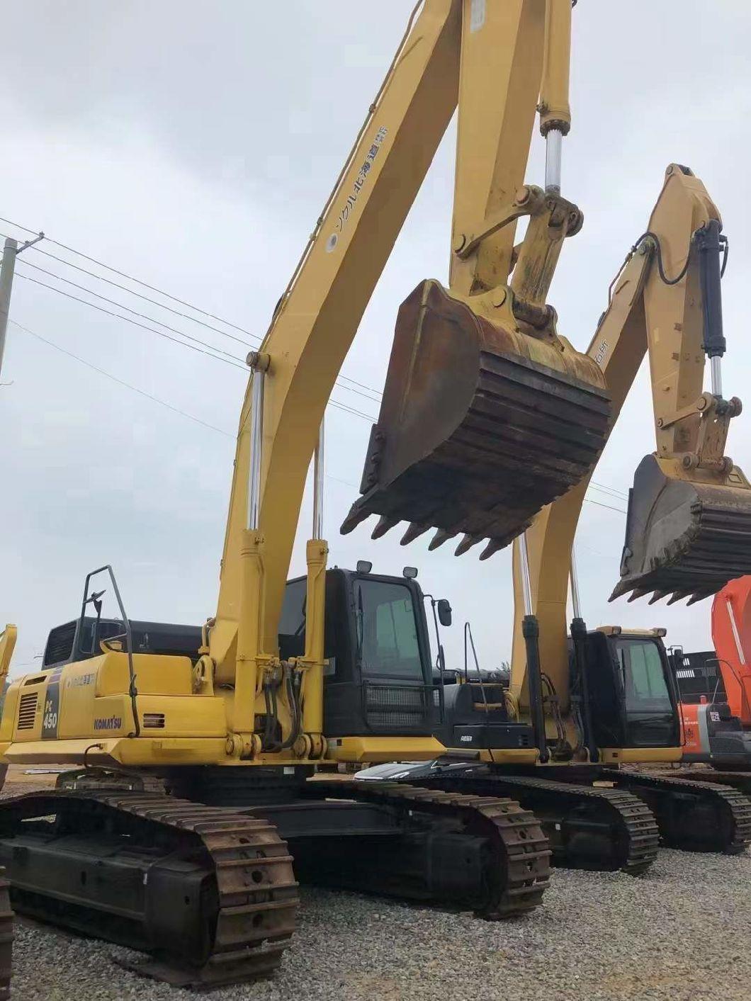 45 Ton Crawler Track Japan Excavators PC450-8 Used PC200-8 PC220-8 Excavadora Usada Excavatrice Pelle Producto Used Secondhand Big Large Excavator Sale Price