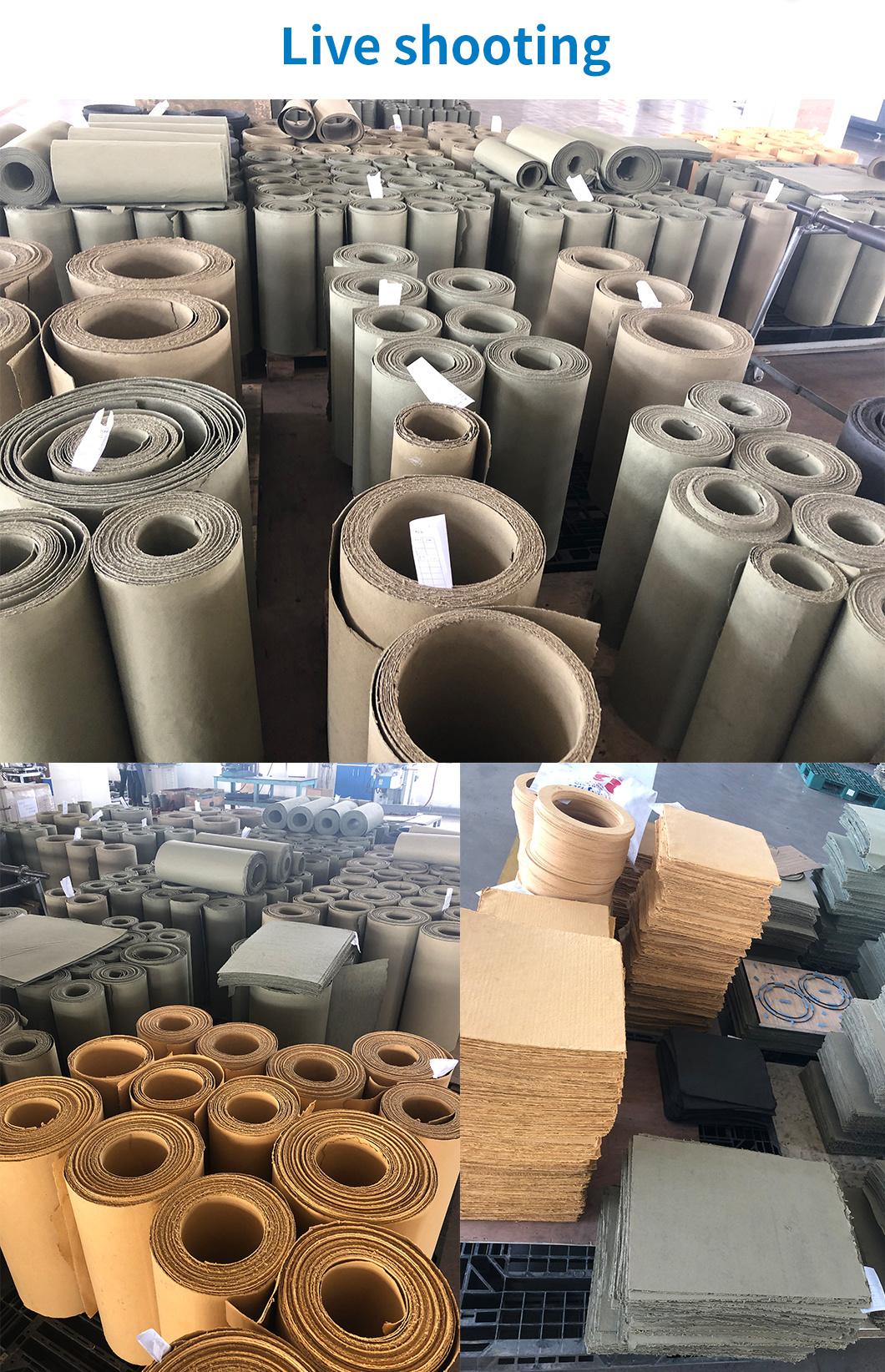 High Durability Wet Friction Material Paper for Construction and Earthmoving Machines Passed ISO9001