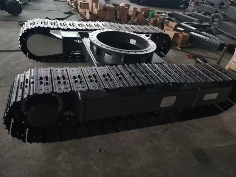 Customized Undercarriage Crawler Tracks Steel Rubber Track Chassis for Drilling Rig, Pile Driver, Crane