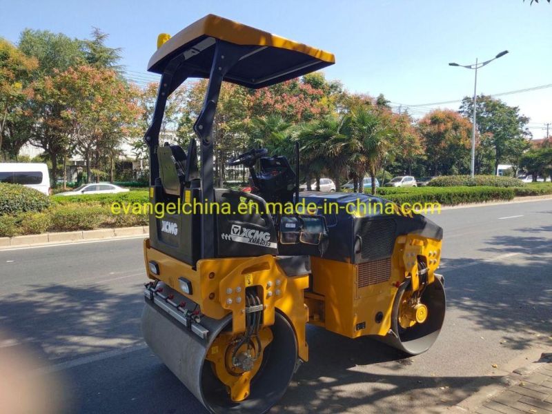 Small 4ton Double Drum Vibratory Roller Xmr403/Xmr403s