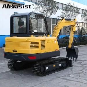 AL45E excavator cabin 4.5t excavator hydraulic pump digger excavator with cabin