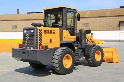 Construction Machinery Lugong Mutifunctional Small Hydraulic Wheel Loader with ISO and CE Certifiacate