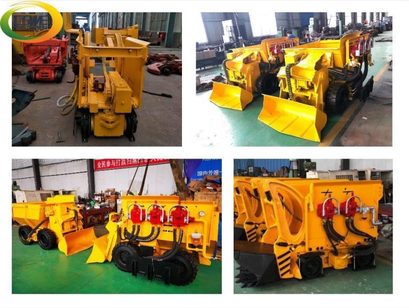 0.3 M3 Bucket Crawler Electric Rock Loader Machine for Sale