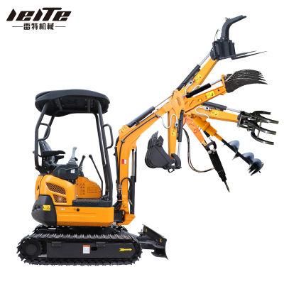 CE Certificate Small No Without Tail New Chinese Excavator 1800 Kg 1.8 Ton 2000 Kg 2 Ton Mini Excavator for Sale