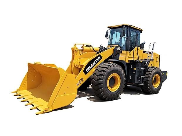 China Shantui 5t SL50wn 5 Ton 3cbm High Dump Front End Loader