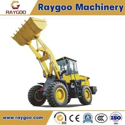 CE Certified Articulated 8ton Farm Bucket Shovel Construction Equipment Front Wheel Loader for Sale (ST L76-C3)