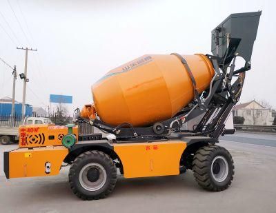 Chinese Manufacturer Jbc4.0 Self Loading Concrete Mixer